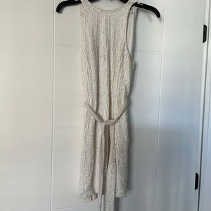High neck Retrofete Mini Dress